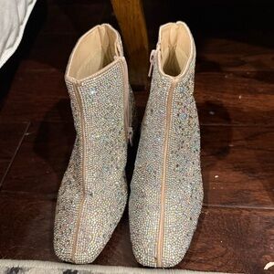 Rhinestone Boots for Girls